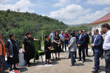 Göygöldə Kənd Təsərrüfatı Nazirliyi tərəfindən “Paşa Holdinq”in dəstəyi ilə növbəti layihə həyata keçirilib