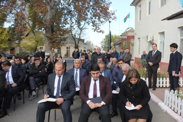 Göygöl rayonu Qızılqaya qəsəbəsində səyyar görüş keçirilib