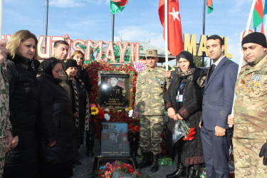 Vətən müharibəsi şəhidləri Əliyev Teymur İman oğlunun və Məhəmmədli İsmayıl Mahir oğlunun ikinci ildönümü məzarları başında qeyd edilib və ailələri ziyarət olunub