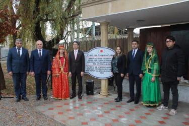 Yaponiyanın Azərbaycan Respublikasındakı Fövqəladə və Səlahiyyətli Səfiri Cüniçi Vada Göygöl rayonuna səfər edib