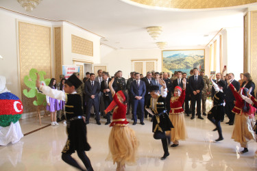 Göygöldə “Tarixi Zəfərimiz Heydər Əliyev siyasətinin təntənəsidir” mövzusunda tədbir keçirilib