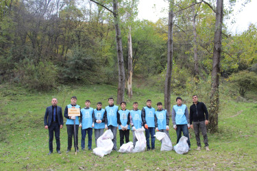 Göygöl rayonu Toğanalı kəndi ərazisində “Təmiz Toğanalı” devizi altında təmizlik aksiyası təşkil olunub