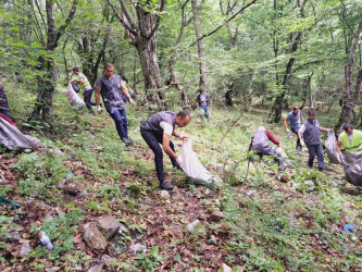 Göygöl rayonunda  növbəti təmizlik aksiyası təşkil olunub