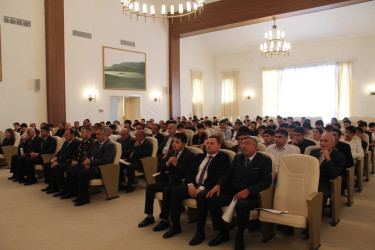 Göygöldə 26 iyun Silahlı Qüvvələr Gününə həsr olunmuş “Heydər Əliyev və Azərbaycanda ordu quruculuğu” mövzusunda tədbir keçirilib