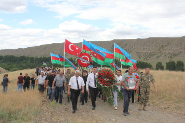 Birinci Qarabağ müharibəsində şəhidlik zirvəsinə ucalan Ucar Zeynalov dəfn edilib