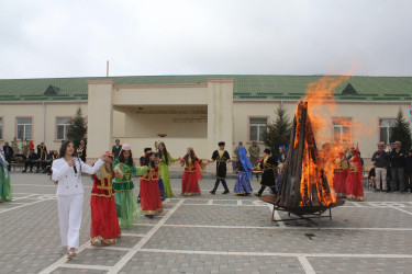 Göygöl rayon ərazisində yerləşən N saylı hərbi hissədə Bayram tədbiri təşkil olunub