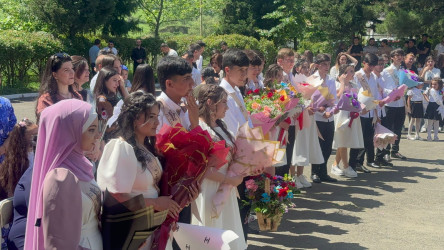 Göygöl rayon ümumtəhsil məktəblərində “Son zəng” tədbiri keçirilib