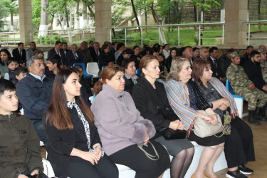 Göygöl rayonunda 5 may - Əlillərin Hüquqlarının Beynəlxalq Müdafiəsi Günü'nə həsr edilmiş tədbir keçirilib