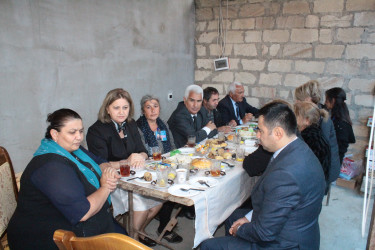 Bu gün 44 günlük Vətən müharibəsi şəhidi Sabir Yusubovun xatirəsinə inşa olunan ehsan bulağının açılış mərasimi keçirilib
