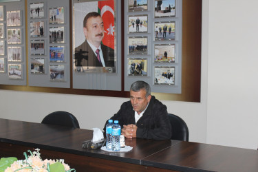 Göygöl Rayon İcra Hakimiyyətində növbəti dəfə vətəndaş qəbulu keçirildi