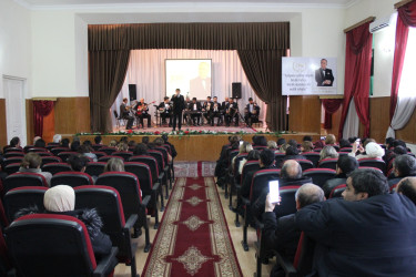 Göygöl rayon Mədəniyyət Mərkəzində "Heydər Əliyev İli"nə həsr  olunmuş konsert proqramı təşkil edilib