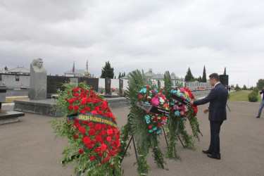 Göygöl rayonunda şəhidlərin əziz xatirəsi ehtiramla yad olunub-27-09-2024