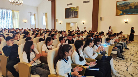Göygöl rayonunda “Konstitusiya və Suverenlik İli” çərçivəsində “Suveren və yaşıl dünyanın gələcək innovativ  qurucuları” adlı uşaq forumu keçirilib