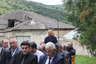 Göygöl Rayon İcra Hakimiyyətinin başçısı Elvin Paşayev Sarısu kəndində səyyar qəbul keçirib