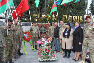 Vətən müharibəsi şəhidi Bayramov Elcan Qoşqar oğlunun ikinci ildönümü məzarı başında qeyd edilib və ailəsi ziyarət olunub