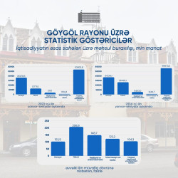 Göygöl rayonu üzrə statistik göstəricilər