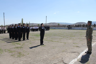 “Şahin” hərbi-idman oyununun rayon birinciliyi keçirilib