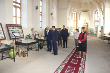 Elvin Paşayev Türkiyənin Gəncədəki Baş konsulu Zəki Öztürkü qəbul edib