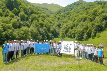 “İDEA” İctimai Birliyi tərəfindən Göygöl rayonunda ekoloji düşərgə təşkil olunub