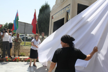 44 günlük Vətən Müharibəsi şəhidi Maqsud Məmmədovun xatirəsinə inşa olunan ehsan bulağının açılış mərasimi keçirilib