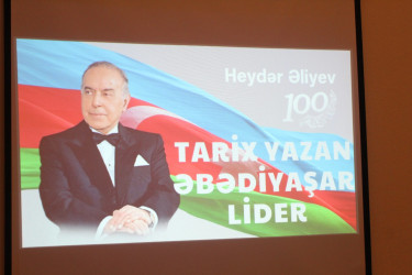 Göygöldə “Heydər Əliyev ili” çərçivəsində “Tarix yazan əbədiyaşar lider” mövzusunda dəyirmi masa təşkil olunub