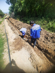 Göygöl rayonunda əhalinin içməli su ilə təminatının yaxşılaşdırılması istiqamətində işlər davam etdirilir