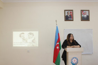 Göygöl rayonunda “Konstitusiya və suverenlik ili” çərçivəsində növbəti görüş Üçtəpə kənd tam orta məktəb kollektivi ilə keçirilib