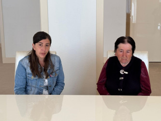 Ailə, Qadın və Uşaq Problemləri üzrə Dövlət Komitəsinin sədri Bahar Muradova Göygöl rayonunda vətəndaş qəbulu keçirib-08-05-2025