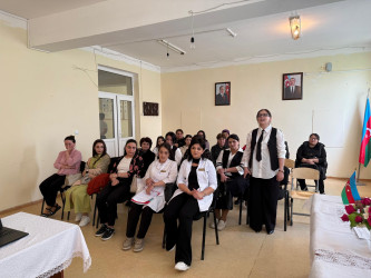 Göygöl rayonunda “Konstitusiya və suverenlik ili”ndə keçirilən silsilə tədbirlər çərçivəsində növbəti görüş 15 May - Beynəlxalq Ailə Günü ərəfəsində baş tutub