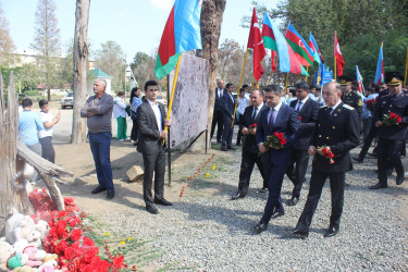 Anım Günü ilə bağlı Göygöl rayonunda silsilə tədbirlər həyata keçirilib