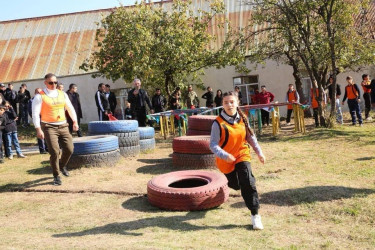 Göygöl rayon Keşkü kənd tam orta məktəbdə 8 Noyabr -Zəfər Günü ilə əlaqədar "Zəfər Yarışı" keçirilib