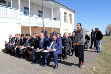 Növbəti səyyar qəbul Göygöl rayonu Bənövşəli kəndində keçirilib