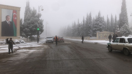 Göygöl rayonunda avtomobillərin maneəsiz gediş-gəlişi təmin edilib