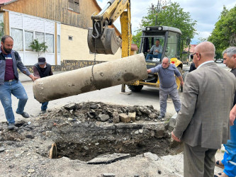 Göygöl rayonunda suvarma suyuna olan tələbatın həyata keçirilməsi istiqamətdə tədbirlərin icrası davam etdirilir