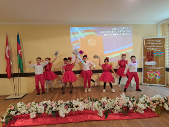 “Konstitusiya və Suverenlik İli” çərçivəsində növbəti tədbir Göygöl rayonu Yeni Qızılca kənd tam orta məktəbində baş tutdu