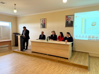 Göygöl rayonunda “Konstitusiya və suverenlik ili” çərçivəsində növbəti görüş Quşqara kənd tam orta məktəb kollektivi ilə keçirilib