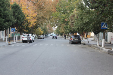 Göygöl rayonunda uşaqların yol hərəkəti qaydalarını və yol nişanlarını öyrənməsi üçün maarifləndirici məşğələ keçirilib