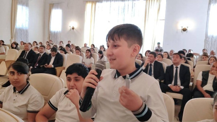 Göygöl rayonunda “Konstitusiya və Suverenlik İli” çərçivəsində “Suveren və yaşıl dünyanın gələcək innovativ  qurucuları” adlı uşaq forumu keçirilib