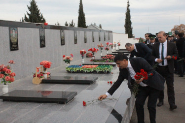 22 noyabr - Ədliyyə işçilərinin peşə bayramı günü Göygöl rayonunda qeyd olunub