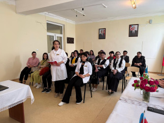 Göygöl rayonunda “Konstitusiya və suverenlik ili”ndə keçirilən silsilə tədbirlər çərçivəsində növbəti görüş 15 May - Beynəlxalq Ailə Günü ərəfəsində baş tutub