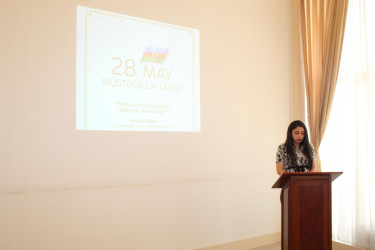 Göygöl rayonunda “Konstitusiya və Suverenlik İli” çərçivəsində 28 May Müstəqillik Günü münasibətilə tədbir keçirilib