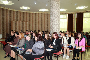 “Azərbaycan qadınının tolerant və mütərəqqi cəmiyyətin formalaşmasında rolu” mövzusunda iki günlük seminar keçirilib