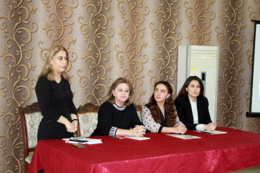 “Azərbaycan qadınının tolerant və mütərəqqi cəmiyyətin formalaşmasında rolu” mövzusunda iki günlük seminar keçirilib