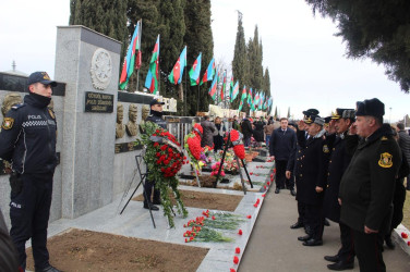 Göygöl rayonunda 20 Yanvar faciəsinin otuz beşinci ildönümü ilə bağlı anım tədbiri keçirilib