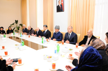 Göygöldə şəhid ailələri ilə görüşlər keçirilir