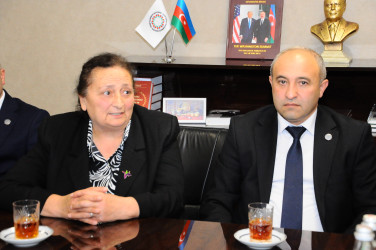 Qərbi Azərbaycan İcmasının üzvləri ilə görüş