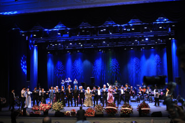 A creative evening dedicated to Aygun Samadzade was held in Ganja
