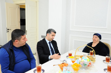 Mothers of martyrs were visited on the occasion of March 8