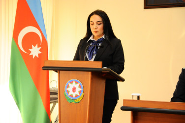 Göygöldə  hesabat yığıncağı keçirilib