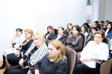 Təhsil işçiləri ilə görüş keçirilib